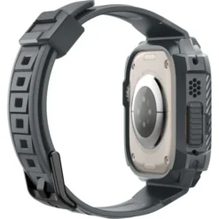 Spigen Apple Watch Ultra 49Mm|Apple Watch Ultra 2 49Mm-Pasek Rugged Armor ”pro” Apple Watch Ultra 1 / 2 (49 Mm) Dark Grey