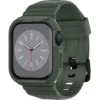 Spigen Apple Watch Se 44Mm|Apple Watch 9 45Mm-Pasek Rugged Armor Pro Apple Watch 9 8 7 6 5 4 SE 2022 45mm 44mm Military Green