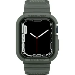 Spigen Apple Watch Se 44Mm|Apple Watch 9 45Mm-Pasek Rugged Armor Pro Apple Watch 9 8 7 6 5 4 SE 2022 45mm 44mm Military Green