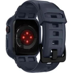 Spigen Apple Watch Se 44Mm|Apple Watch 9 45Mm-Pasek Rugged Armor Pro Apple Watch Ultra 9 8 7 SE 2022 42mm 44mm 45mm 49mm Szary