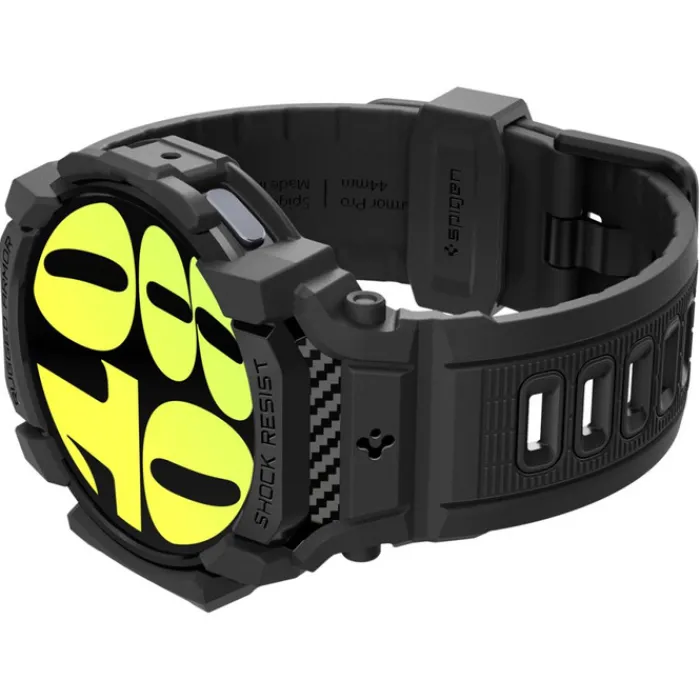 Spigen Samsung|Galaxy Watch 7 44Mm-PASEK RUGGED ARMOR ”PRO” SAMSUNG GALAXY WATCH 7 (44 MM) MATTE BLACK