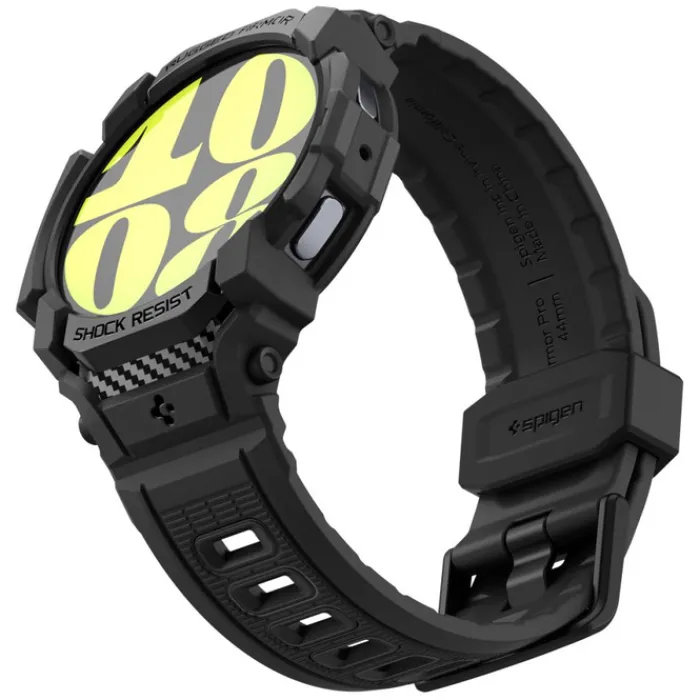 Spigen Samsung|Galaxy Watch 7 44Mm-PASEK RUGGED ARMOR ”PRO” SAMSUNG GALAXY WATCH 7 (44 MM) MATTE BLACK