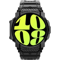 Spigen Samsung|Galaxy Watch 7 44Mm-PASEK RUGGED ARMOR ”PRO” SAMSUNG GALAXY WATCH 7 (44 MM) MATTE BLACK
