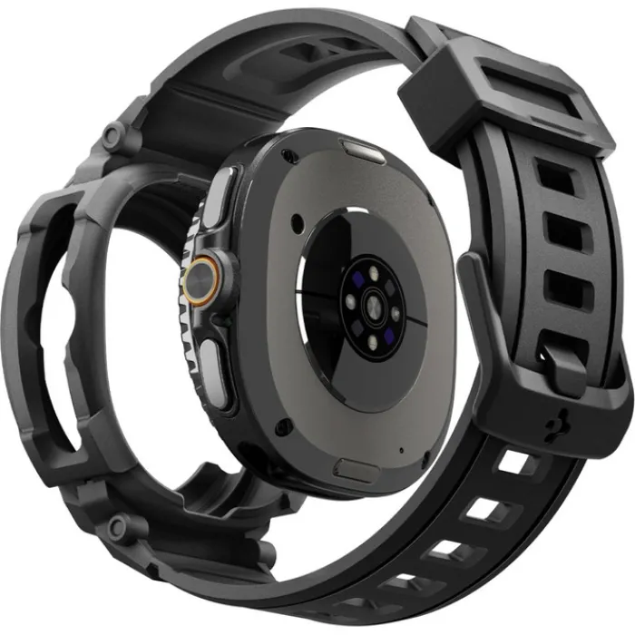 Spigen Galaxy Watch 8 Classic 46Mm|Samsung-PASEK RUGGED ARMOR ”PRO” SAMSUNG GALAXY WATCH 8 CLASSIC 46 MM MATTE BLACK