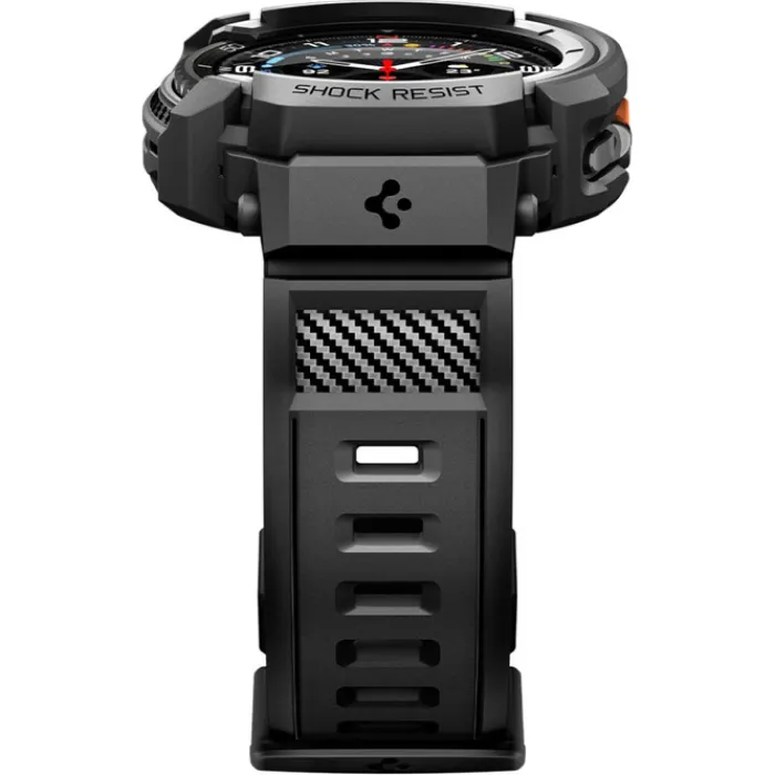 Spigen Galaxy Watch 8 Classic 46Mm|Samsung-PASEK RUGGED ARMOR ”PRO” SAMSUNG GALAXY WATCH 8 CLASSIC 46 MM MATTE BLACK