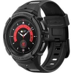 Spigen Galaxy Watch 5 Pro 45Mm|Samsung-Pasek RUGGED ARMOR ”PRO” GALAXY WATCH 5 PRO (45 MM) BLACK