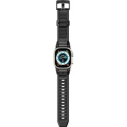 Spigen Apple Watch Se 44Mm|Apple Watch 9 45Mm-Pasek Rugged Ultra Band Apple Watch 4 / 5 / 6 / 7 / 8 / 9 / Se / Ultra 1 / 2 (42 / 44 / 45 / 49 Mm) Matte Black