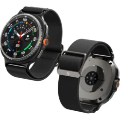Spigen Galaxy Watch 8 Classic 46Mm|Galaxy Watch 8 40Mm-PASEK SAMSUNG GALAXY WATCH 8 / CLASSIC 40 / 44 / 46 MM LITE FIT CZARNY