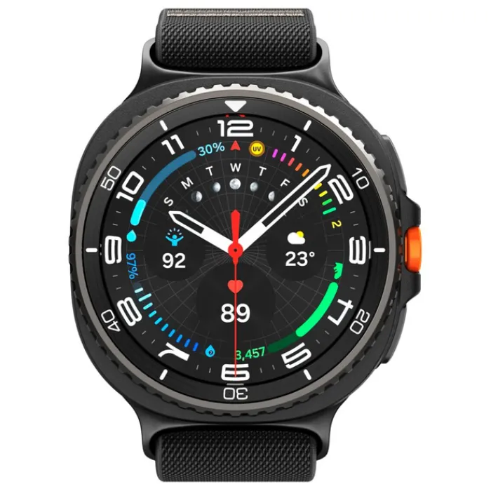 Spigen Galaxy Watch 8 Classic 46Mm|Galaxy Watch 8 40Mm-PASEK SAMSUNG GALAXY WATCH 8 / CLASSIC 40 / 44 / 46 MM LITE FIT CZARNY