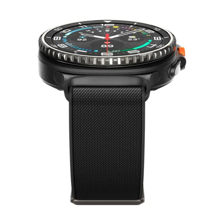 Spigen Galaxy Watch 8 Classic 46Mm|Galaxy Watch 8 40Mm-PASEK SAMSUNG GALAXY WATCH 8 / CLASSIC 40 / 44 / 46 MM LITE FIT CZARNY