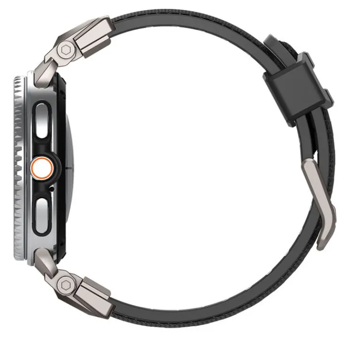 Spigen Galaxy Watch 8 Classic 46Mm|Galaxy Watch 8 40Mm-PASEK SAMSUNG GALAXY WATCH 8 46mm 44mm 40mm DURAPRO ARMOR CZARNY