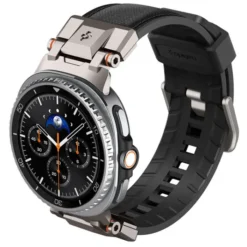 Spigen Galaxy Watch 8 Classic 46Mm|Galaxy Watch 8 40Mm-PASEK SAMSUNG GALAXY WATCH 8 46mm 44mm 40mm DURAPRO ARMOR CZARNY