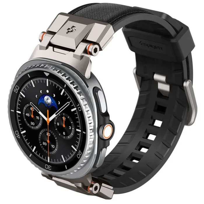 Spigen Galaxy Watch 8 Classic 46Mm|Galaxy Watch 8 40Mm-PASEK SAMSUNG GALAXY WATCH 8 46mm 44mm 40mm DURAPRO ARMOR CZARNY