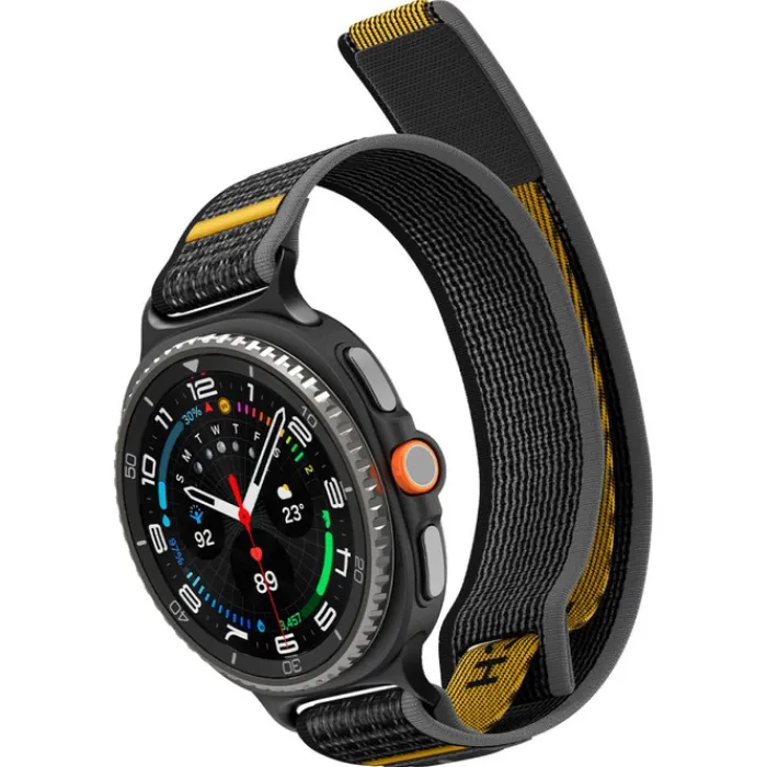 Spigen Galaxy Watch 8 Classic 46Mm|Galaxy Watch 8 40Mm-PASEK SAMSUNG GALAXY WATCH 8 / CLASSIC 40 / 44 / 46 MM ACTIVE ATHLEX AIR CZARNY