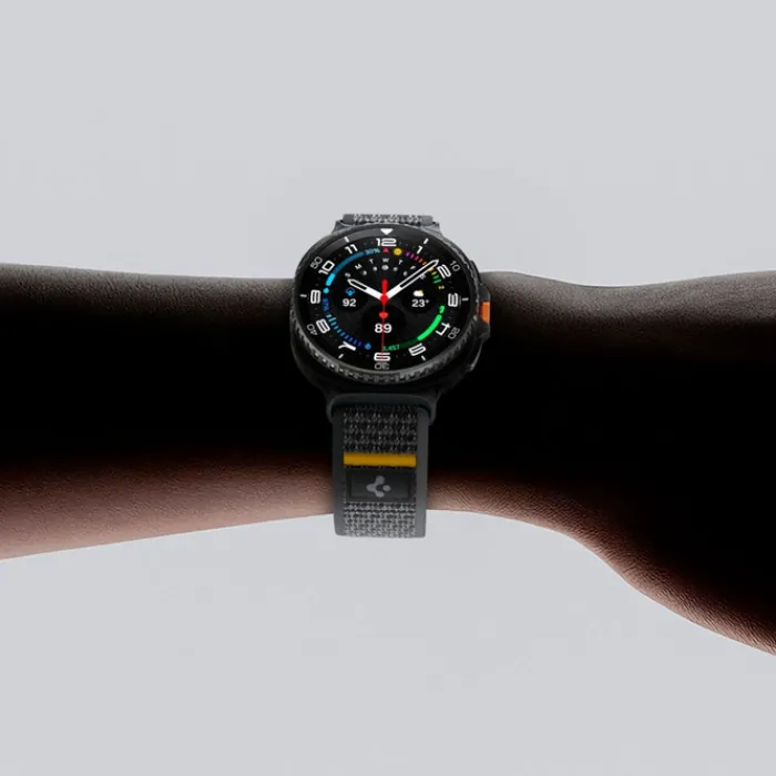 Spigen Galaxy Watch 8 Classic 46Mm|Galaxy Watch 8 40Mm-PASEK SAMSUNG GALAXY WATCH 8 / CLASSIC 40 / 44 / 46 MM ACTIVE ATHLEX AIR CZARNY