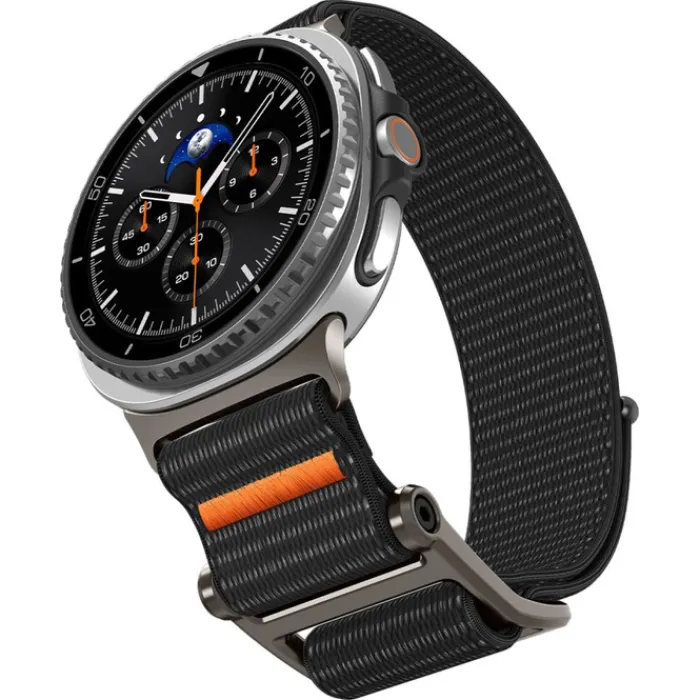 Spigen Galaxy Watch 8 Classic 46Mm|Galaxy Watch 8 40Mm-PASEK SAMSUNG GALAXY WATCH 8 / CLASSIC (40 / 44 / 46 MM) DURAPRO FLEX CZARNY