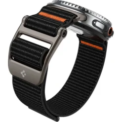 Spigen Galaxy Watch 8 Classic 46Mm|Galaxy Watch 8 40Mm-PASEK SAMSUNG GALAXY WATCH 8 / CLASSIC (40 / 44 / 46 MM) DURAPRO FLEX CZARNY