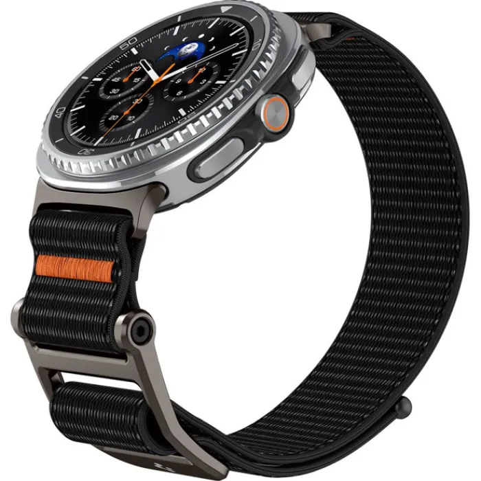 Spigen Galaxy Watch 8 Classic 46Mm|Galaxy Watch 8 40Mm-PASEK SAMSUNG GALAXY WATCH 8 / CLASSIC (40 / 44 / 46 MM) DURAPRO FLEX CZARNY