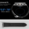 Spigen Galaxy Watch 8 Classic 46Mm|Galaxy Watch 8 40Mm-PASEK SAMSUNG GALAXY WATCH 8 / CLASSIC (40 / 44 / 46 MM) ENZO BLACK