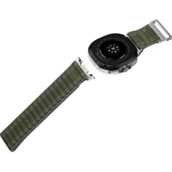 Spigen Galaxy Watch 8 Classic 46Mm|Galaxy Watch 8 40Mm-PASEK SAMSUNG GALAXY WATCH 8 / CLASSIC (40 / 44 / 46 MM) WBF1 BAND GREEN