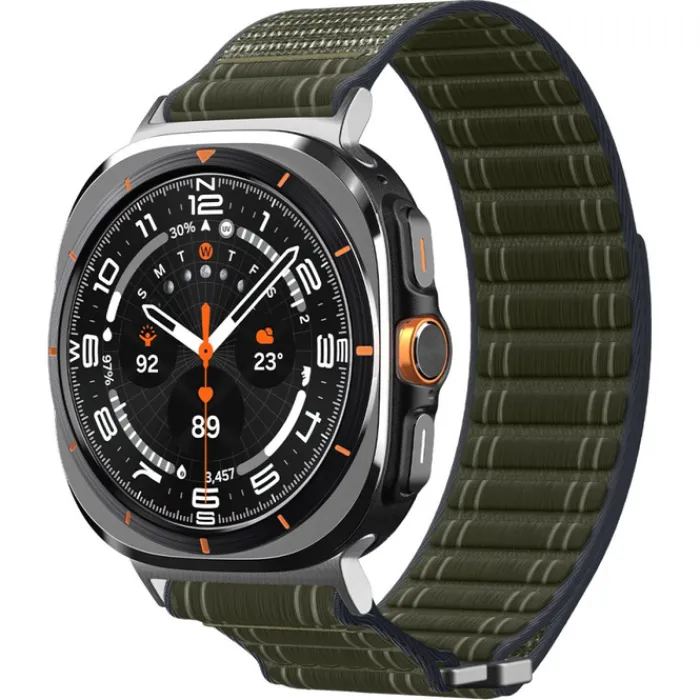 Spigen Galaxy Watch Ultra 47Mm|Samsung-PASEK SAMSUNG GALAXY WATCH ULTRA 2024 / 2025 (47 MM) WBF0 BAND GREEN