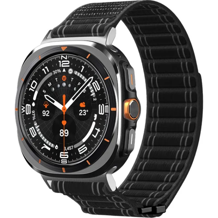 Spigen Galaxy Watch Ultra 47Mm|Samsung-PASEK SAMSUNG GALAXY WATCH ULTRA 2024 / 2025 (47 MM) WBF0 BAND BLACK