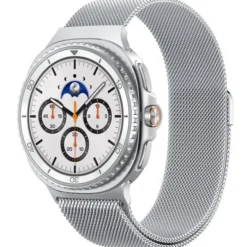 Spigen Galaxy Watch 8 Classic 46Mm|Galaxy Watch 8 40Mm-PASEK SAMSUNG SAMSUNG GALAXY WATCH 8 40 44 46MM METAL FIT SILVER