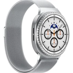 Spigen Galaxy Watch 8 Classic 46Mm|Galaxy Watch 8 40Mm-PASEK SAMSUNG SAMSUNG GALAXY WATCH 8 40 44 46MM METAL FIT SILVER