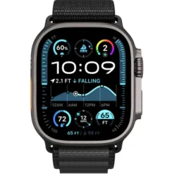 Spigen Apple Watch 5 45Mm|Apple Watch Se 2022 44Mm-PASEK WBF1 BAND APPLE WATCH 6 / 7 / 8 / 9 / 10 / SE / ULTRA 1 / 2 (44 / 45 / 46 / 49 MM) BLACK