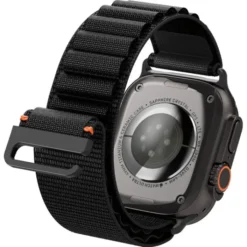 Spigen Apple Watch 5 45Mm|Apple Watch Se 2022 44Mm-PASEK WBF1 BAND APPLE WATCH 6 / 7 / 8 / 9 / 10 / SE / ULTRA 1 / 2 (44 / 45 / 46 / 49 MM) BLACK