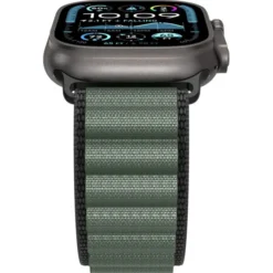 Spigen Apple Watch Se 2022 44Mm|Apple Watch 10 46Mm-PASEK WBF1 BAND APPLE WATCH 6 / 7 / 8 / 9 / 10 / SE / ULTRA 1 / 2 (44 / 45 / 46 / 49 MM) BLACK/GREEN