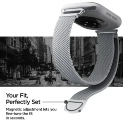 Spigen Apple Watch Se 2024 40Mm|Apple Watch 8 42Mm-PASEK WBM4 BAND APPLE WATCH 8 / 9 / 10 / 11 / SE (40 / 41 / 42 MM) SILVER