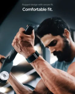 Spigen Inne-PASEK WHOOP 5.0 FABRIC BAND CZARNY