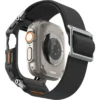 Spigen Apple Watch Ultra 2 49Mm|Apple-PASEK Z ETUI APPLE WATCH ULTRA 1 / 2 / 3 (49 MM) LITE FIT PRO & TEMPERED GLASS MATTE BLACK