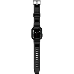 Spigen Apple Watch 5 42Mm|Apple Watch 5 45Mm-Pasek z Etui Rugged Armor Pro Apple Watch Ultra 9 8 7 SE 2022 42mm 44mm 45mm 49mm Czarny