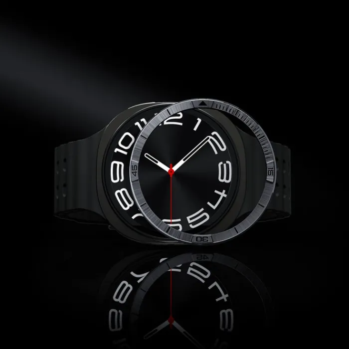 Spigen Galaxy Watch 8 44Mm|Samsung-PIERŚCIEŃ ETUI SAMSUNG GALAXY WATCH 8 44 MM BEZEL TUNE PILOT SREBRNY