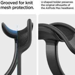 Spigen Ładowarki|Podstawki-PODSTAWKA DO ŁADOWARKI APPLE AIRPODS MAX MAGSAFE CHARGER STAND BLACK