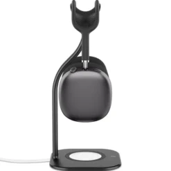 Spigen Ładowarki|Podstawki-PODSTAWKA DO ŁADOWARKI APPLE AIRPODS MAX MAGSAFE CHARGER STAND BLACK