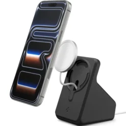 Spigen Podstawki-PODSTAWKA DO ŁADOWARKI MAGSAFE CHARGER STAND S BLACK