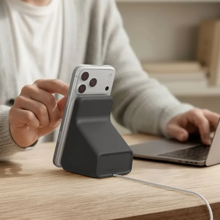Spigen Podstawki-PODSTAWKA DO ŁADOWARKI MAGSAFE CHARGER STAND S BLACK