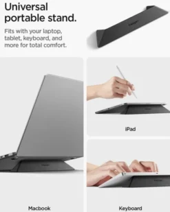 Spigen Podstawki-PODSTAWKA POD LAPTOPA SLIMFOLD LAPTOP STAND LD201-S4 BLACK