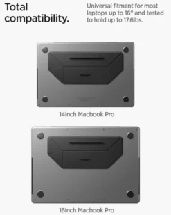 Spigen Podstawki-PODSTAWKA POD LAPTOPA SLIMFOLD DO 16 CALI LD201-S3 CZARNA
