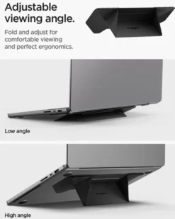 Spigen Podstawki-PODSTAWKA POD LAPTOPA SLIMFOLD DO 16 CALI LD201-S3 CZARNA