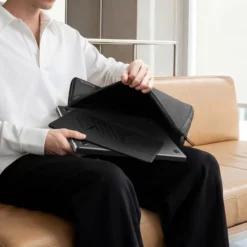 Spigen Podstawki-PODSTAWKA POD LAPTOPA SLIM FOLD CZARNA