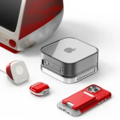 Spigen Podstawki-PODSTAWKA CLASSIC C1 APPLE WATCH STAND RUBY