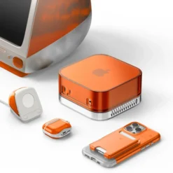 Spigen Podstawki-PODSTAWKA CLASSIC C1 APPLE WATCH STAND TANGERINE