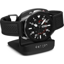 Spigen Ładowarki|Podstawki-PODSTAWKA GALAXY WATCH 3 S352 NIGHT STAND BLACK