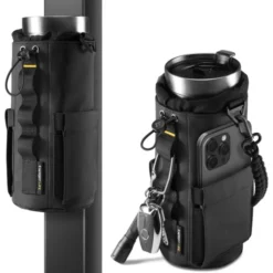 Spigen Inne-POKROWIEC NA BUTELKĘ LF500 TUMBLER BAG CZARNY
