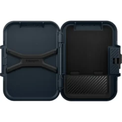 Spigen Iphone 14 Plus|Portfele Magsafe-PORTFEL MAGASEF LOCK FIT UNIWERSALNY CARD HOLDER GRANATOWY