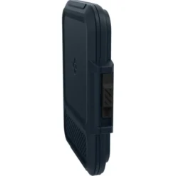 Spigen Iphone 14 Plus|Portfele Magsafe-PORTFEL MAGASEF LOCK FIT UNIWERSALNY CARD HOLDER GRANATOWY